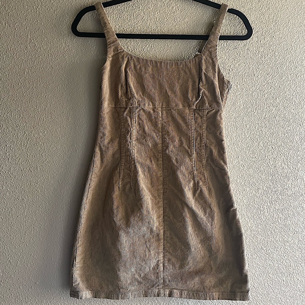 BDG Light Brown/Tan Corduroy Dress